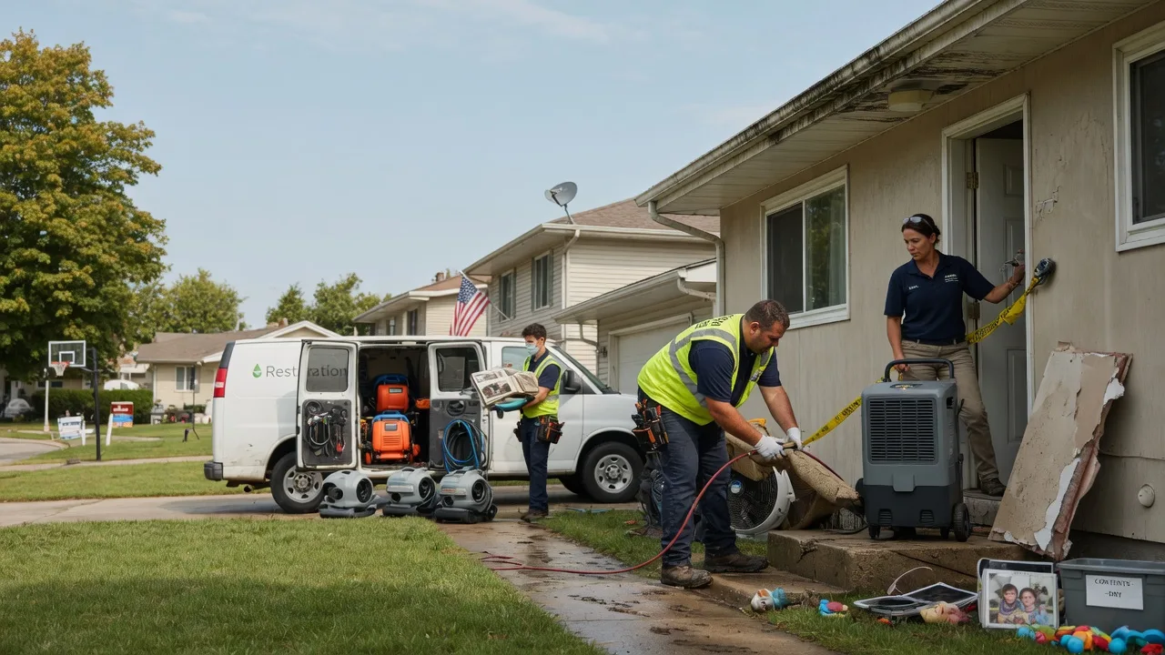 Water Damage Restoration in Gilby, ND near me